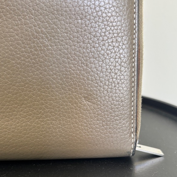 Celine Drummed Calfskin Zip Wallet - Picture 6 of 17